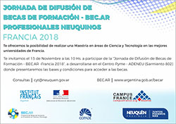 BECAS DE FORMACIÓN EN FRANCIA